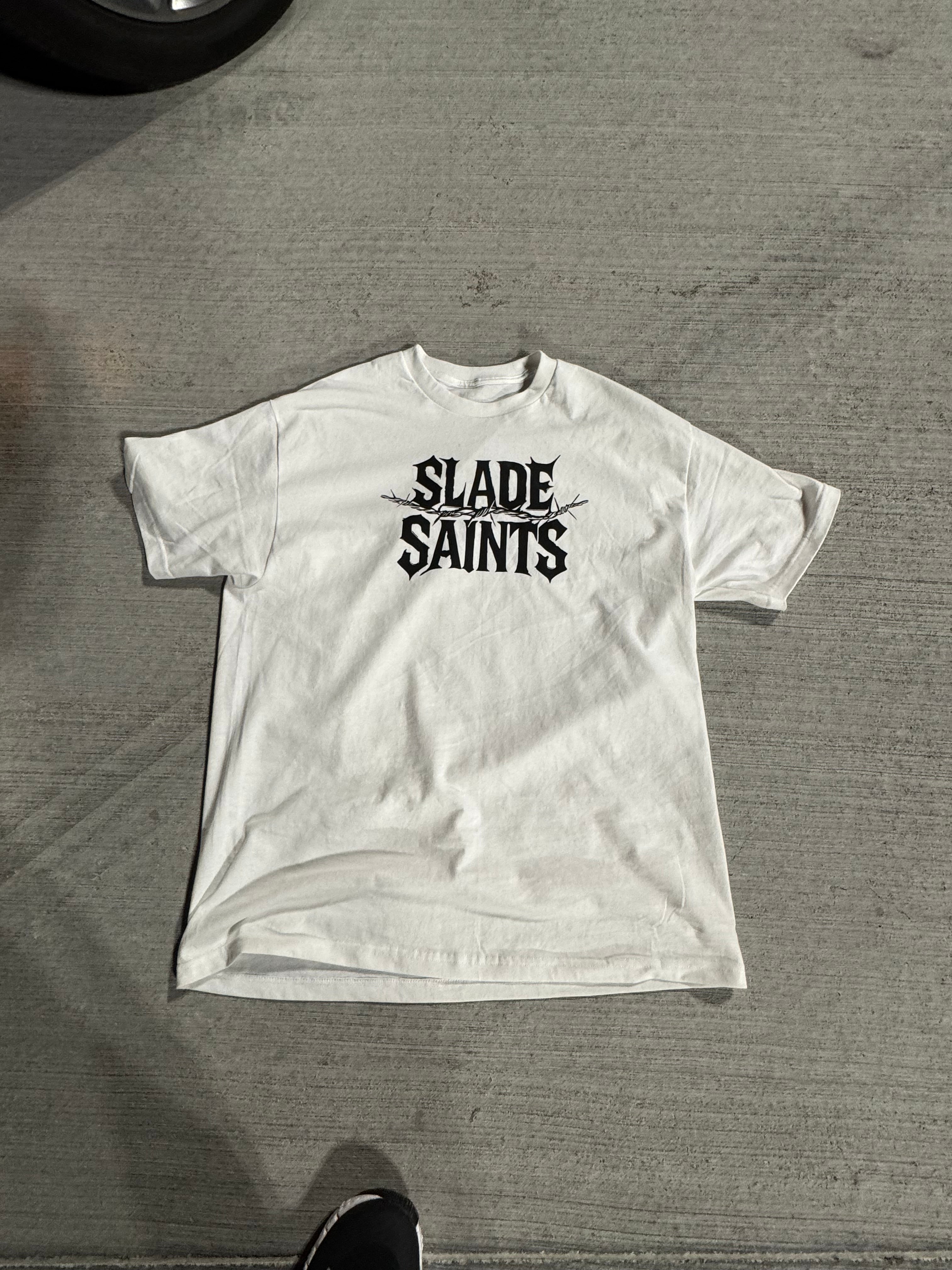 Slade Saints Barbwire Tee